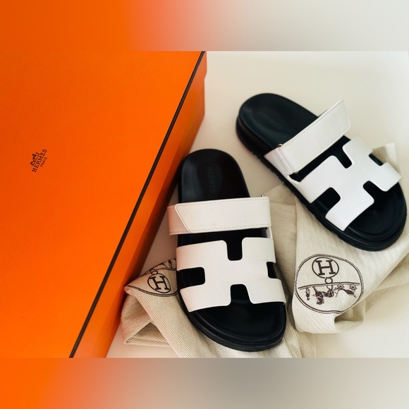 ‼️SOLD‼️Hermes chypre in blanc - Picture 12 of 13